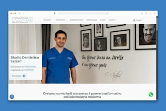 develop a professional wordpress presentation website