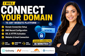 connect domain subdomain redirect or transfer domain dns on cloudflare godaddy