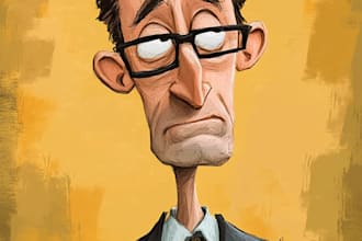 make a political cartoon art