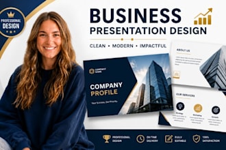 business presentation design corporate presentation slides, company profile pro