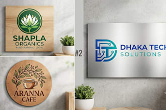 do minimalist logo design for social media branding