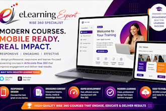 articulate rise 360 elearning course development and training design