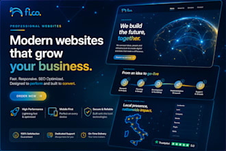 design a stunning responsive website from scratch