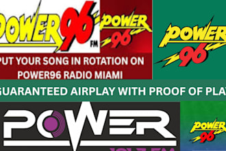play and promote your song on power fm radio miami