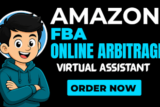 be your amazon fba online arbitrage virtual assistant