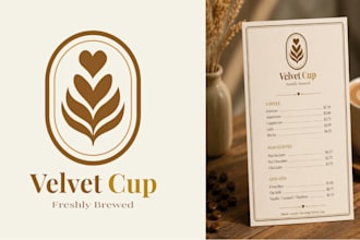 design memorable brand identity for cafe and lifestyle brands