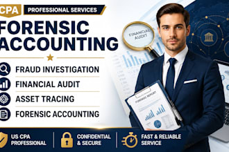 do cpa forensic accounting, fruad investigation, financial audit, asset tracing