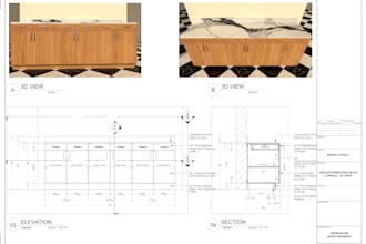 do custom millwork , joinery shop drawings for construction