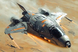 do sci fi spaceship design
