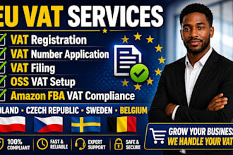 do eu vat registration and filing for poland czech republic sweden belgium
