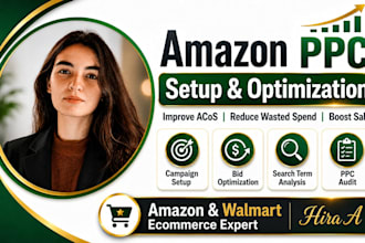 set up and optimize amazon PPC campaigns to improve acos