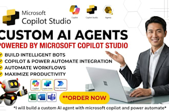 build a custom ai agent with microsoft copilot and power automate