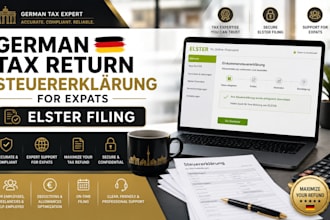 help you with german tax return steuererklarung for expats elster filing
