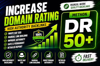 increase domain rating, ahrefs domain rating 50 plus
