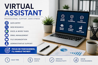 be your  virtual assistant for administrative tasks