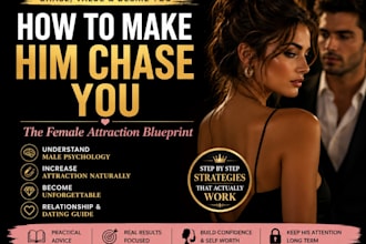 provide a relationship guide to make him chase you
