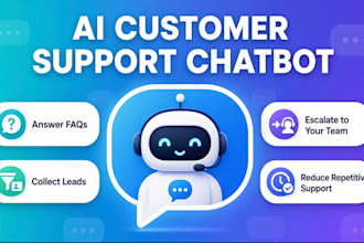 build an ai chatbot for customer support using your website docs or faqs