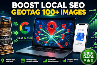 geotag 100 images with local keywords for gbp SEO