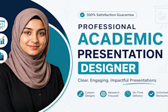 be your expert academic presentation designer