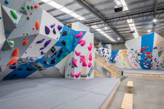 design 3d indoor climbing gym, bouldering gym, climbing center layout