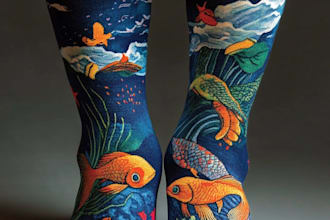 unique socks design and custom socks design