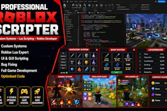 script custom roblox systems, roblox scripter, roblox developer for games