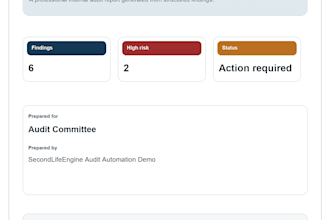 automate audit reports and compliance documents