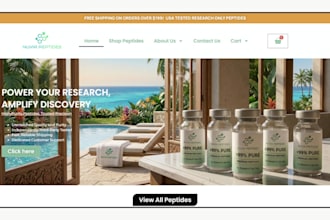build fda complaint peptide website peptide website woocommerce peptide website