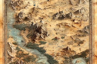 create a fantasy map for you