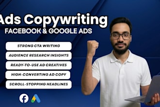 write high converting ad copy for meta ads and google ads campaigns