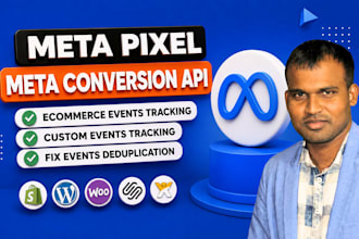 setup meta pixel, meta conversion api, server side tracking, on any website