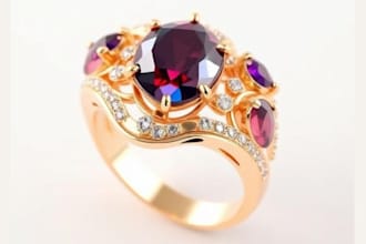 create high quality 3d jewelry models ready for 3d printing and rendering