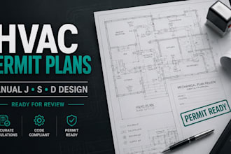 hvac permit plans manual j manual s and duct design