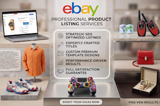do ebay listing, ebay product listing, ebay product upload
