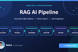 build rag and ai pipelines