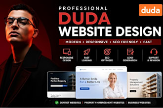 build duda website for dentist property managers duda website design redesign