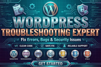 resolve complex wordpress errors