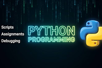 do python programming tasks, scripts, and assignments