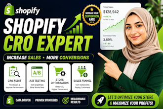 boost shopify cro, conversion rate optimization, store audit, sales growth