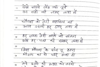 write professional hindi poetry