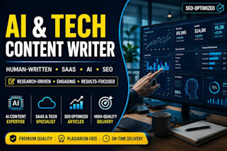 write SEO ai and technology blog post
