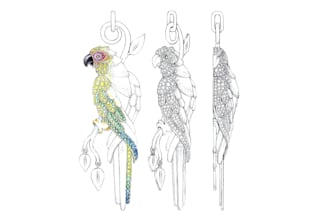 pencil sketch animal pendant design pet portrait jewelry design jewelry sketch