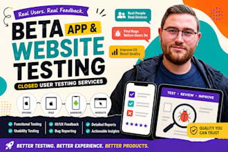 do 12plus real human app testing qa iphone android web app closed user testing
