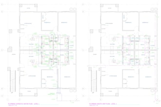 design plumbing layouts and water supply drawings
