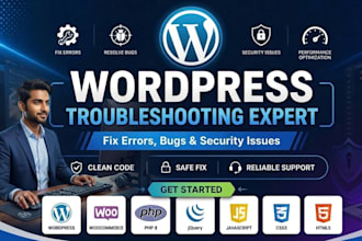 resolve complex wordpress errors