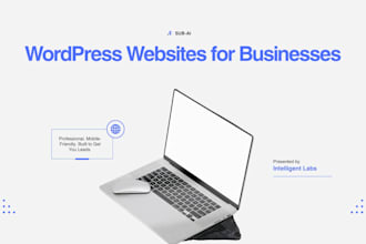 build a professional page for your trades or home business