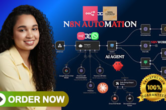 build n8n ai agents, whatsapp automation custom n8n workflows openclaw set up
