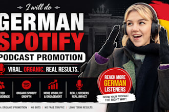 do german spotify podcast promotion podcast marketing organic spotify listeners