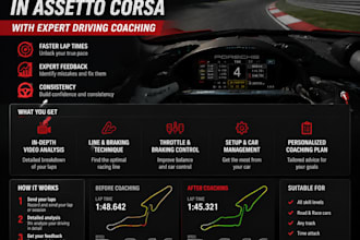 improve your lap times in assetto corsa with expert driving coaching
