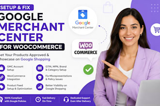 set up google merchant center, woocommerce, gmc, gtin, fix misrepresentations